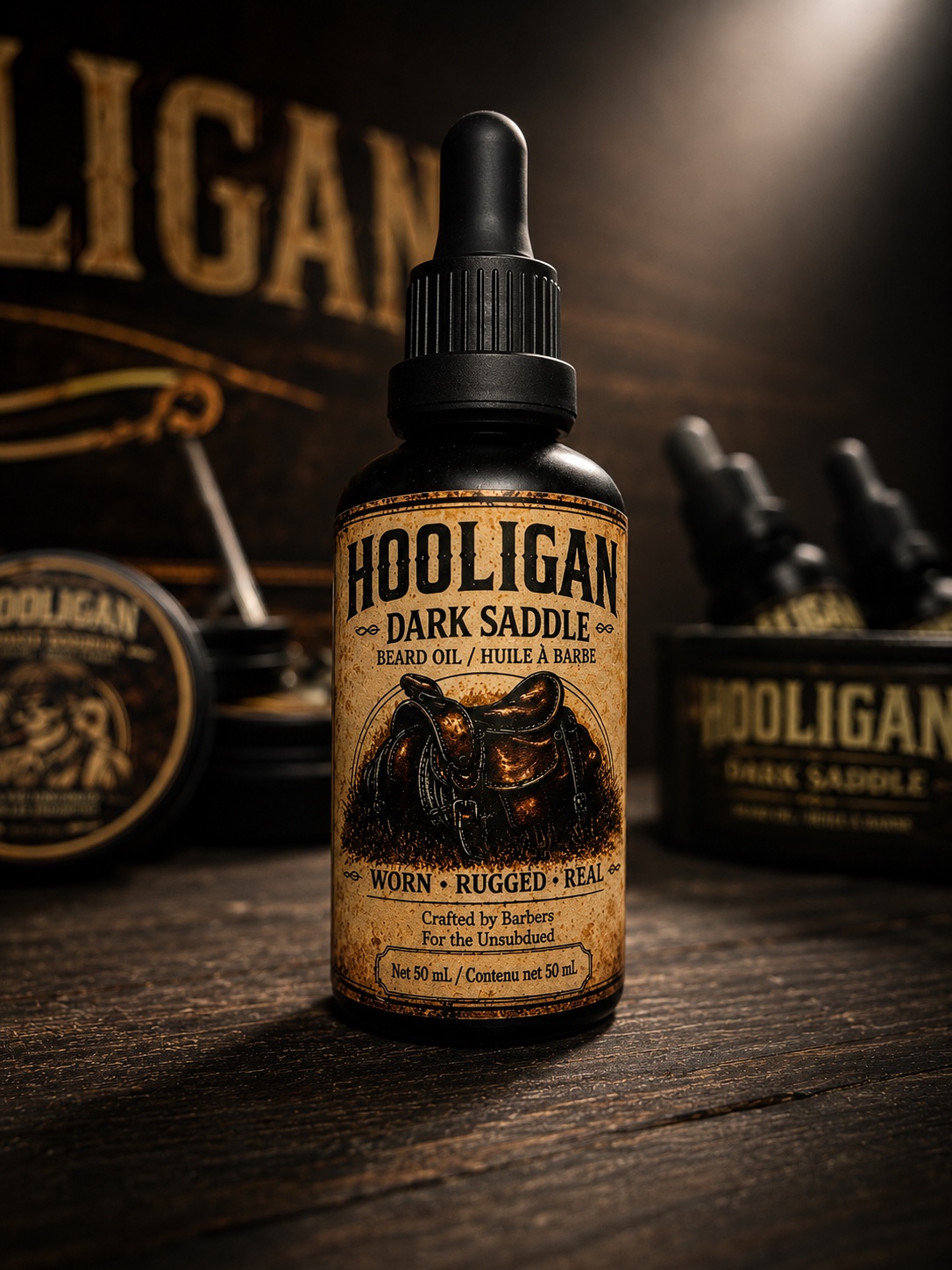 Dark Saddle Beard Oil